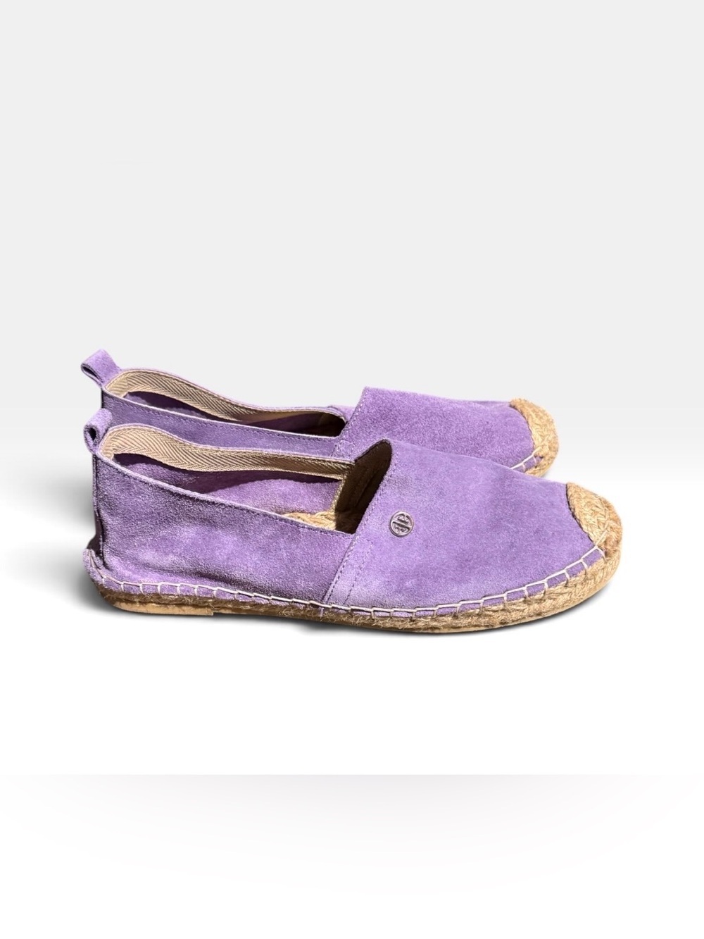 Purple Suede Espadrilles